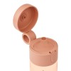 Tritan drinkfles met abrikoosjes - Clemence bottle peach / sea shell